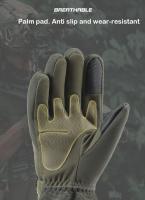 Guantes De Motocicleta Para Hombre Impermeables Y Transpirables Toque De Pantalla Moto Motocross Negro Material Poliéster Y Nylon - details 3