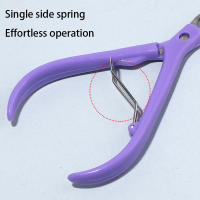Tijeras De Corte De Cutículas Profesionales Acero Inoxidable Manicura Clipper Eliminador De Piel Muerta Pedicura Herramientas De Aves De Presa - details 1