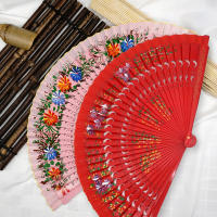 Abanico Plegable De Madera Para Baile Español Nuevo Adorno Para Fiesta Decoración Del Hogar O Regalo De Arte Y Manualidades - details 4