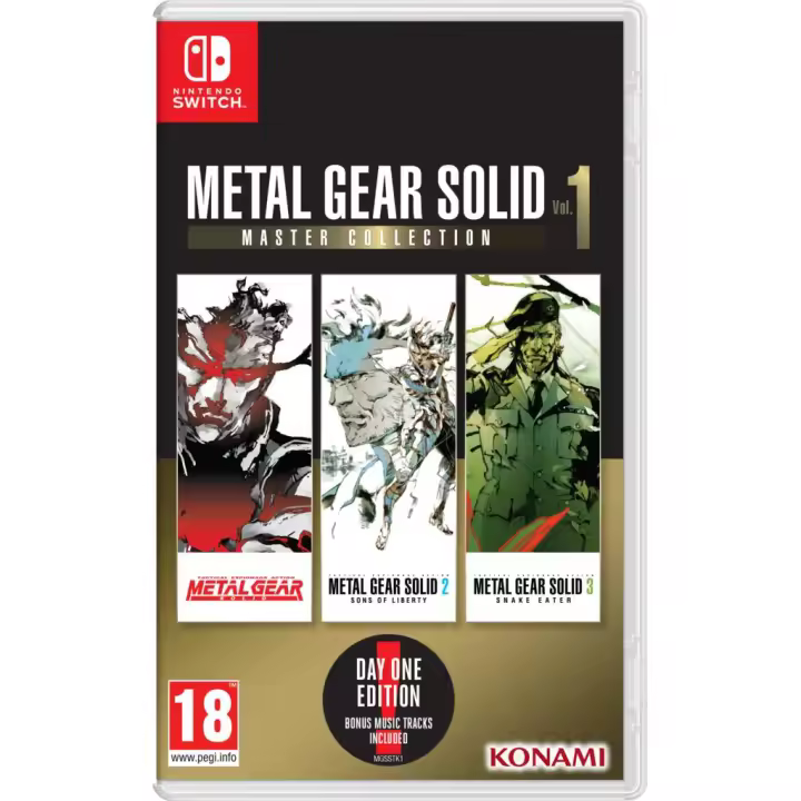 Metal Gear Solid: Master Collection Vol.1 Versión Española NINTENDO SWITCH Nuevo Precintado - 1