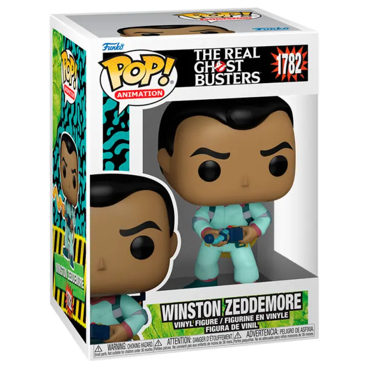 Figura Pop Los Autenticos Cazafantasmas Winston Zeddemore-Figura de Vinilo Coleccionable - Idea de Regalo- Mercancia Oficial - Juguetes para Niños y Adultos - Movies Fans - Muñeco para Coleccionistas y Exposición - 1