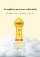 Máquina De Espuma Automática Para Baño De Mascotas Amarilla Con Delfín Recargable Por USB Accesorios Para Mascotas - details 2