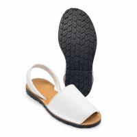 MARUKATSU Sandalias Menorquinas de Piel para Mujer | Calzado Tradicional España | Abarcas Planas de Verano Cómodas y Artesanales. - details 1