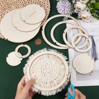 Plantillas De Corte Para Macramé Redondas 12Pcs Herramienta Para Hecho a Mano DIY Moldes De Madera Para Colgantes De Pared - details 2
