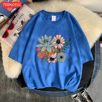 Camiseta De Hombre Con Estampado De Flores En Primavera Camiseta Gráfica Divertida De Alta Calidad Para Exterior Camisetas Casuales De Algodón Manga Corta Para Verano - details 21