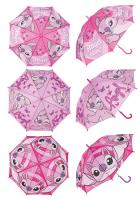 ANGEL STITCH PARAGUAS ROSA POLYESTER AUTOMATICO 48CM PARA NINAS -DISNEY - details 3