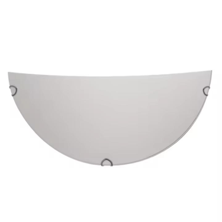 Aplique Media Luna,fabrilamp modelo Avis 1xe27 Blanco 25x12,5x7 Cm,plafon modelo avis disponible - 1