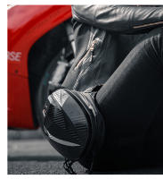 Bolsa De Pierna Impermeable Para Motocicleta Carbono Fibra Caja Rígida Hombro Pack Casual Exterior Para Hombres Y Mujeres - details 2