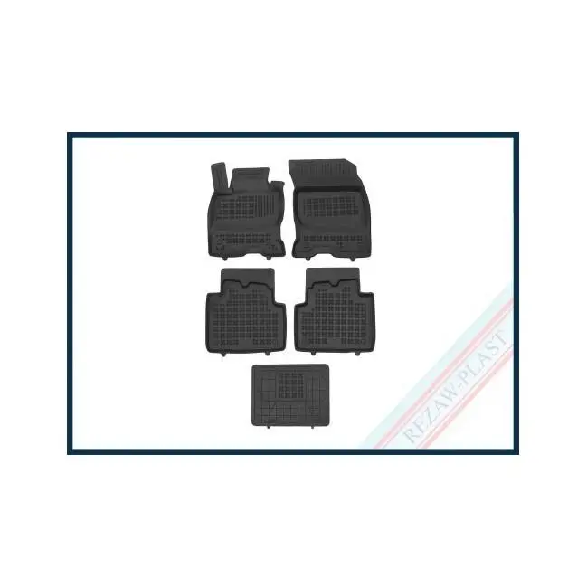 Rezaw Plast Alfombrilla caucho 3D premium  Ford KUGA III Plug-in hybrid (PHEV)  2019 -  REF: 200641 - 1