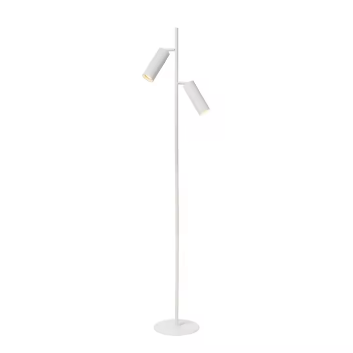 Lucide CLUBS - Lámpara de suelo - 2xGU10 - Blanco - 1