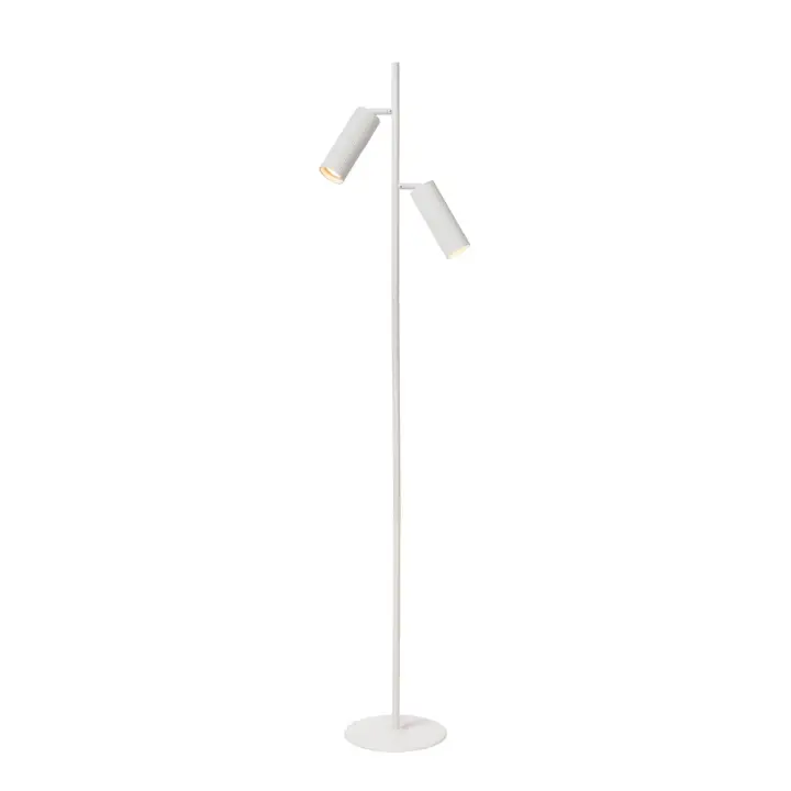 Lucide CLUBS - Lámpara de suelo - 2xGU10 - Blanco - 1