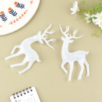 Estatua De Ciervo De Navidad Sika Elk Reindeer Fae Animal Decoración De Simulación Para Hogar Tienda Expositor De Jardín Propiedades - details 3
