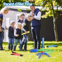 Juguete De Lanzamiento De Cohetes Para Niños Con Bomba De Aire Al Aire Libre Juego De Deportes Para Niños Regalos - details 1