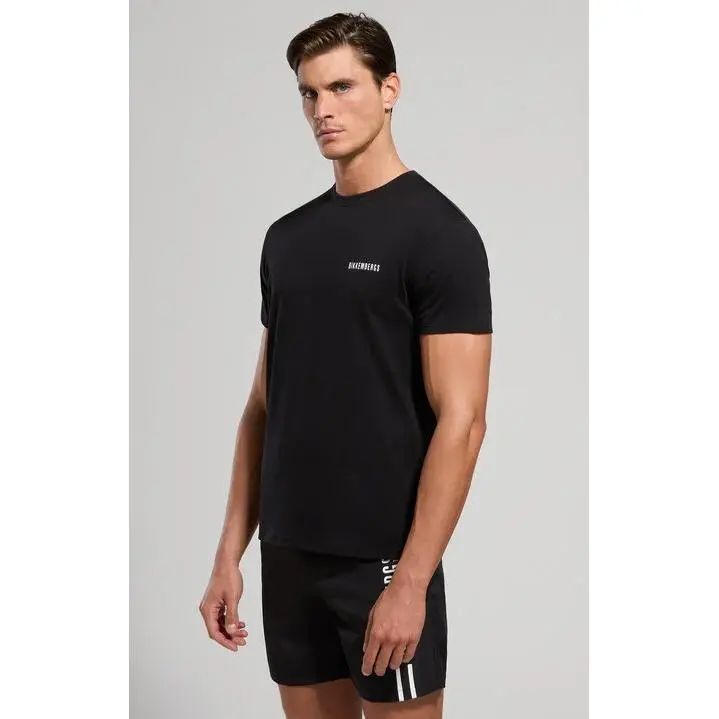 BIKKEMBERGS CAMISETA  HOMBRE COLOR NEGRO BKK3MTS04. - 1
