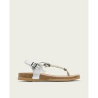PORRONET 3020-033 Sandalias planas de Mujer 32127 24V ESCAVA TUBULAR PLATA - details 0