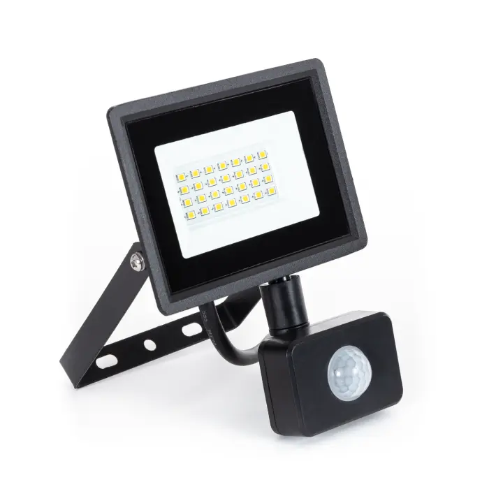 Ledkia Foco Proyector LED 50W 120lm/W con Detector de Movimiento IP65 S2 5000K Blanco Frío - 1