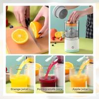 Exprimidor Naranjas Eléctrico 45 W Exprimidor Zumo con USB y Cepillo de Limpieza Exprimidor de Cítricos Portátil para Naranja, Limón, Pomelo - details 6