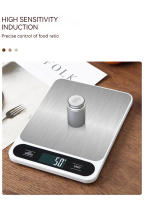 Báscula De Cocina Digital 10kg Para Hornear Y Dieta Personal Pantalla LCD Precisión 1g Escala De Alimentos Electrónica - details 4