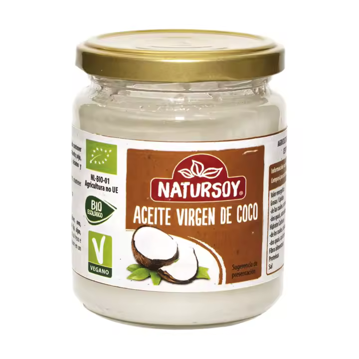 Aceite de Coco Virgen Bio 400 g  Natursoy - 1