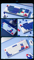 Teclado Inphic RGB De Cable 26 Teclas Libre De Conflictos Estilo Mecánico 87 Teclas Interface Type-C Teclado Portátil Con Botón Mudo Para Juego Y Oficina - details 10