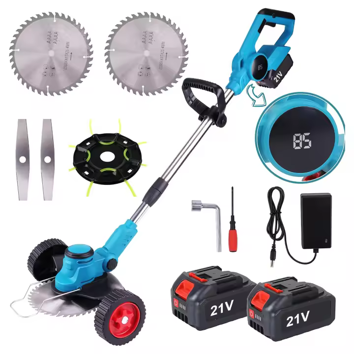 cortacésped eléctrico sin escobillas, cortacésped inalámbrico, recortador de ramas, cortador de poda de arbustos, herramientas de jardín para batería Makita de 18V - 1