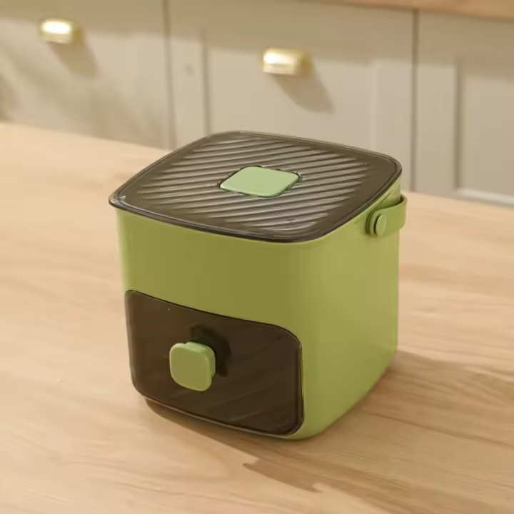 Máquina para hacer 48 cubitos de hielo extragrande con deslizamiento fácil - Bandeja de plástico de doble capa de grado alimenticio para el refrigerador - Perfecta para whisky y cócteles, accesorio esencial de cocina, color blanco - 1