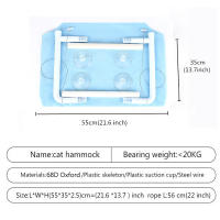 Sillón De Ventana Para Gatos Con Hamaca Colgante Y Marco De Escalada Cómodo Resistente a 20Kg Accesorios Para Mascotas - details 7