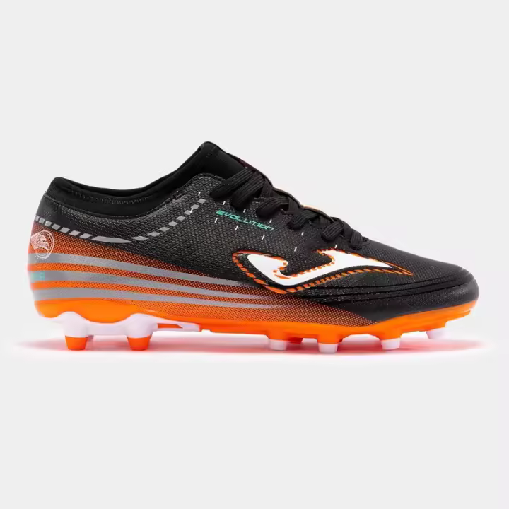 JOMA BOTAS FUTBOL EVOLUTION NEGRO/NARANJA - 1