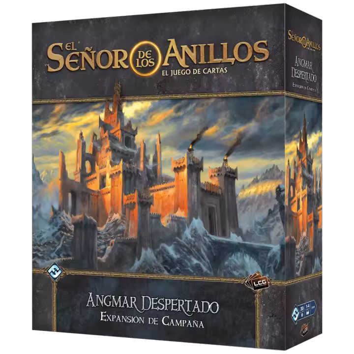Angmar despertado Expansión de Campaña Señor anillos El juego de cartas coleccionables Fantasy Flight Games - 1