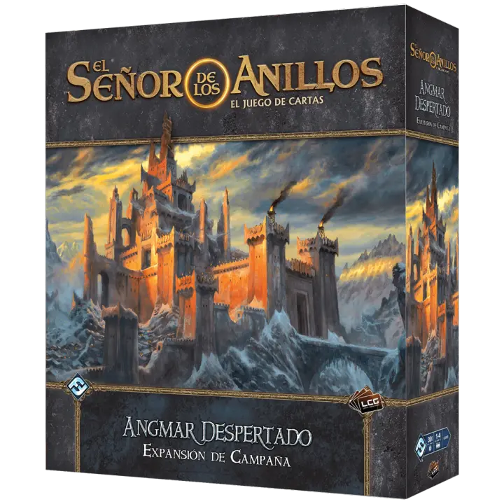 Angmar despertado Expansión de Campaña Señor anillos El juego de cartas coleccionables Fantasy Flight Games - 1