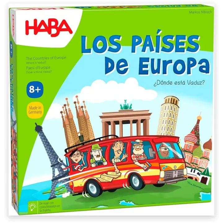 Haba Mapa de Europa para Niños Juego Educativo - Aprendizaje Interactivo - 1