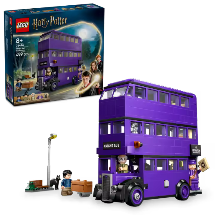 LEGO 76446 Aventura en el Autobús Noctámbulo Harry Potter contiene 499 piezas - edad 8+ años. 25L76446 - 1
