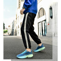 Zapatos De Correr HOBM Para Hombre Ultra Ligeros Tenis Deportivos Transpirables Zapatillas De Caminar Casual De Juguete Negro Malla Tamaño True Fit Closure Tipo Cordones - details 10