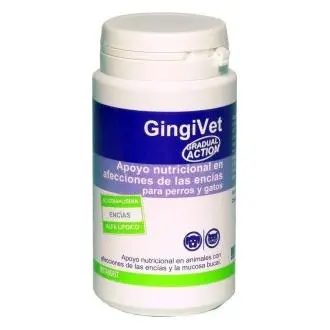 Laboratorio Stangest GINGIVET STANVET para Problemas de Encías en Mascotas - 60 Comprimidos - 1