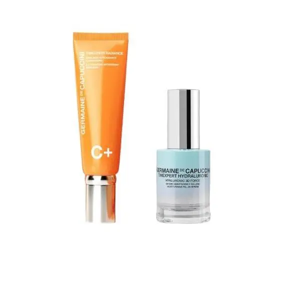 Germaine de capuccini Timexpert Radiance C+  emulsion antioxidante iluminadora 50ml + Hyaluronic 3D Force Timexpert Hydraluronic 30ml - 1