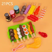 Juego De Cocina Para Niñas Con Alimentos Y Verduras Simulación Barbecue Set Educativo Para Casa De Juguete Interactivo Para Niños Y Niñas De 3 a 12 Años - details 8