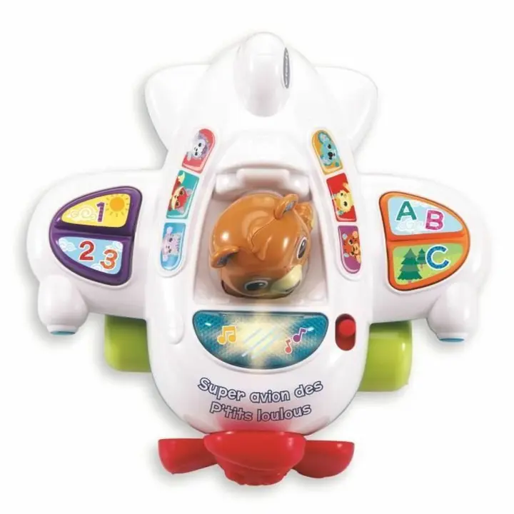 Juguete educativo Vtech Baby Super avion des P´tits Loulous (FR) - 1