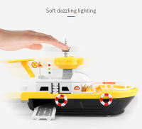 Juguete De Barco De Simulación QWZ De Tamaño Grande Con Música Y Luz Vehículo Inercial Para Niños Regalo Ideal Para Niños De 4 a 12 Años - details 7