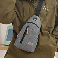 Mochila Grande Para Hombres Moda Casual Con Contraste De Colores Bolso Transversal De Negocios Con Cierre De Cremallera Material Principal De Poliéster - details 4
