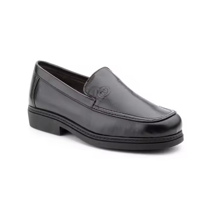 Mº 6061 Negro Hecho en España Zapatos Hombre Piel Negro Suela Cosida Numeración: 39-49 Marca: Ibérico Color: Negro CALZADO MUY COMODO CON NUMEROS DE TALLAS ESPECIALES CON PIELES SUAVES PARA UNA MAYOR COMODIDAD - 1