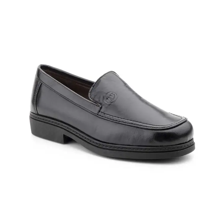 Mº 6061 Negro Hecho en España Zapatos Hombre Piel Negro Suela Cosida Numeración: 39-49 Marca: Ibérico Color: Negro CALZADO MUY COMODO CON NUMEROS DE TALLAS ESPECIALES CON PIELES SUAVES PARA UNA MAYOR COMODIDAD - 1