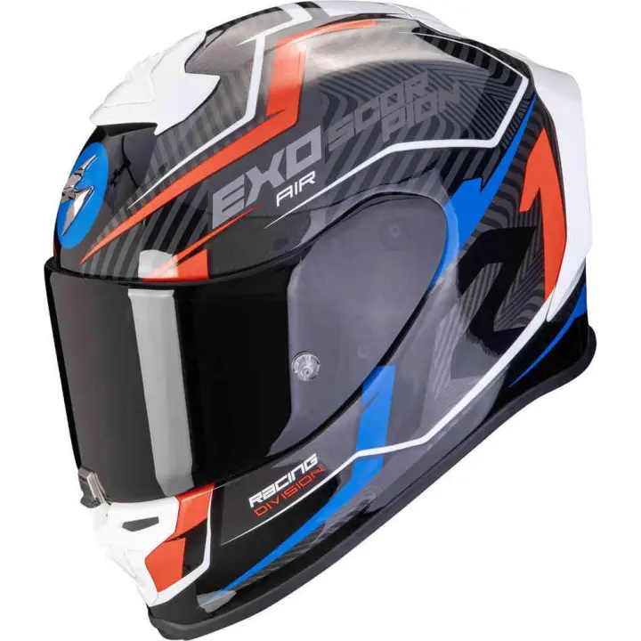 Casco Scorpion EXO-R1 Evo Air coup  azul-rojo-negro 22.06 - 1