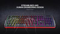 Havit KB866L Teclado Gaming Multifunción Español con Retroiluminación RGB, 104 Teclas (19 Anti-ghosting) con una  Vida Útil de 5 Millones de Pulsaciones, Tamaño Óptimo y Cable Largo para Experiencia Gaming Superior - details 4