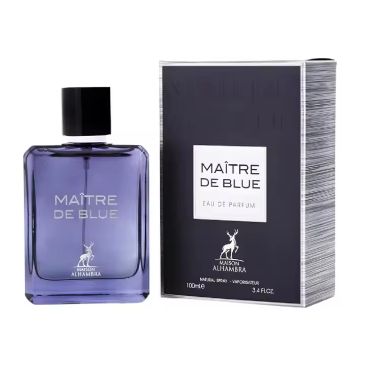 Perfume Maitre De Blue de Maison Alhambra (Lattafa) Para Hombre-Eau de Parfum  (EDP) Masculino - 100 ml - 1