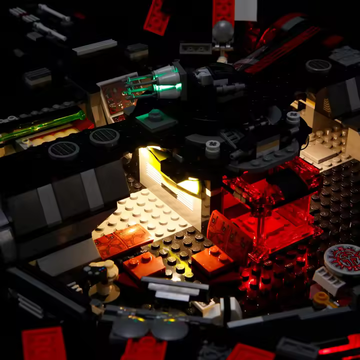 Kit De Luz LED Para Construcción 75389 the Dark Falcon Accesorios De Iluminación Para Bloques Star Bricks Regalo Para Niños - 1