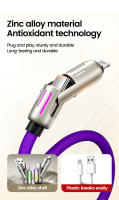 Cable De Carga Rápida 240W USB a Tipo C 4 En 1 PD3.0 Alta Velocidad De Transferencia De Datos Para iPhone 1514 Samsung Xiaomi HUAWEI - details 4