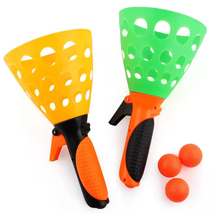 Lanzar y Atpar Bolas de Plástico Asido Emerging Juego Juguetes Interactivos Al Aire Libre para Niños - 1