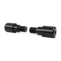 Pares De Agarres Para Manillar YAMAHA MT07 Tracer MT09 MT10 FZ09 FZ1 FZ6/N/S XJ6 XSR 700 900 TDM 850 TMAX 500 530 Capa De Fin De Barra En Aluminio Negro - details 5