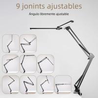 Lámpara De Escritorio LED Sin Escala Dimmable Luz De Monitor USB Para Oficina Estudio Lectura Fijación De Iluminación - details 22