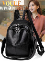 Mochipa de cuero estilo Korean, mochila de gran capacidad A LA Moda para Mujer, Bolso de hombro, mochila de viaje, Bolso de Mujer - details 1